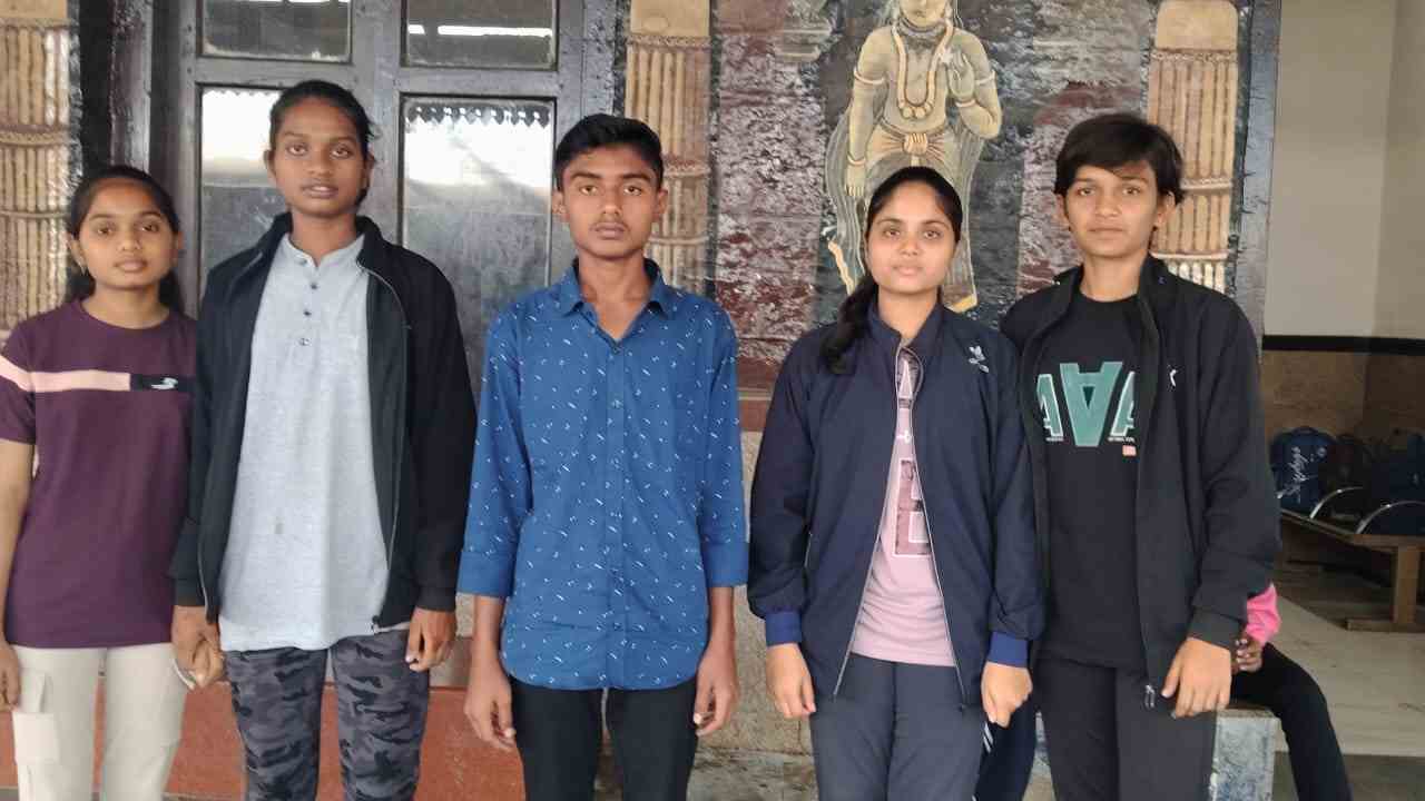 राष्ट्रीय शुटिंगबॉल स्पर्धेसाठी ज्ञानदा स्कूल सातेफळ चे 5 खेळाडूंची निवड